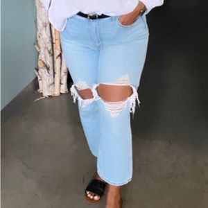 TARGET - Wide-leg Jeans